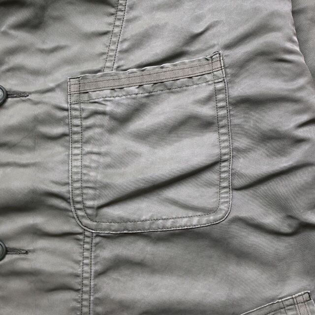 Porter Classic - SUPER NYLON MASH COAT - OLIVE [PC-015-1299 Porter Classic - SUPER NYLON MASH COAT - OLIVE [PC-015-1299
