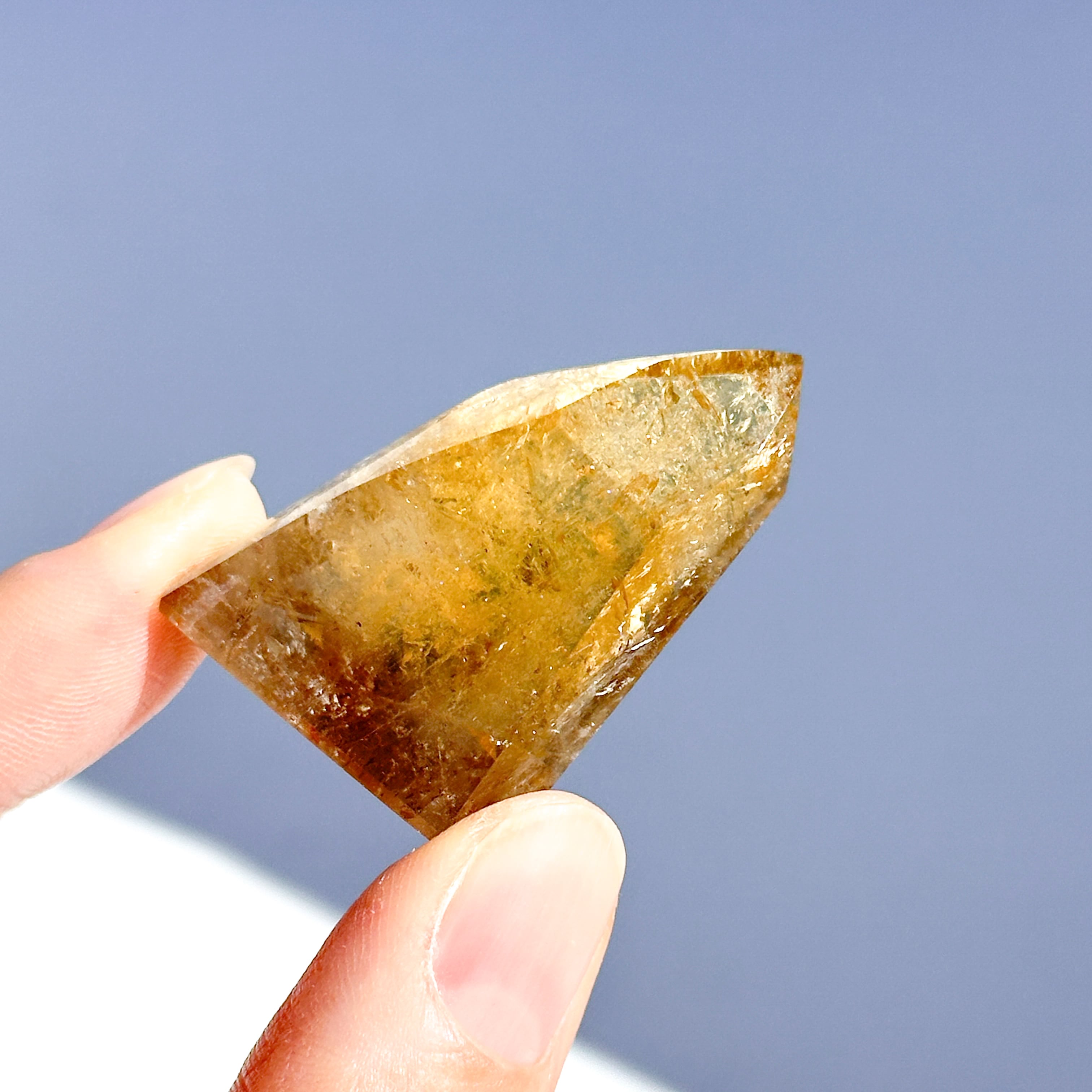 シトリン（黄水晶） フリーフォーム01◇ Citrine ◇ 天然石・鉱物
