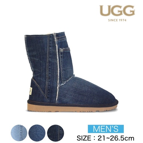 [UGG 1974] メンズ クラシック デニム ミドル ブーツ