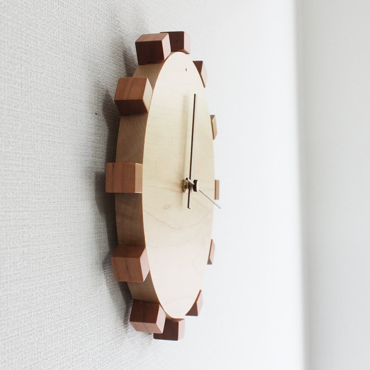 インテリア時計 himawarin ひまわりのアートフラワークロック 壁掛け時計 アナログ おしゃれ 日本