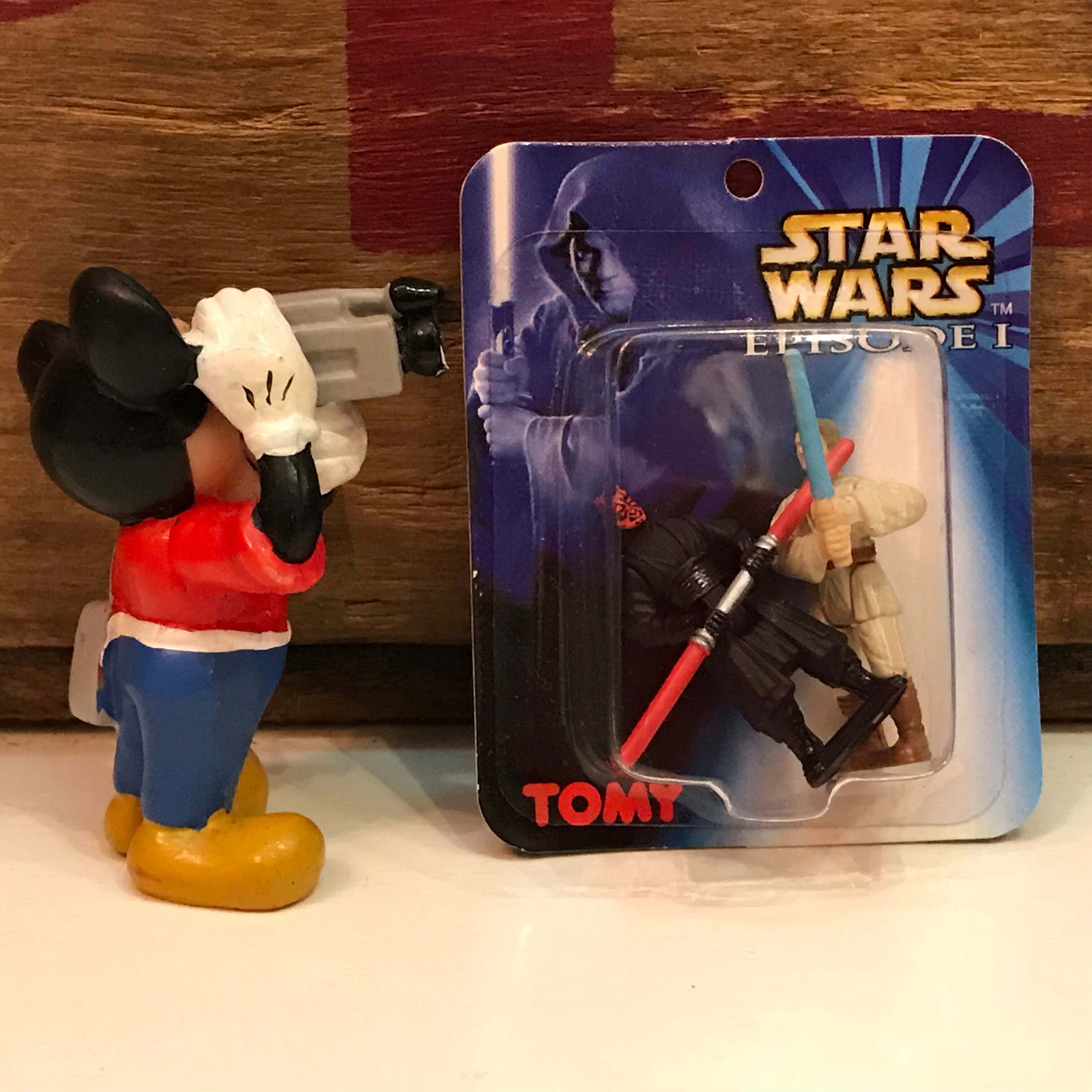 スターウォーズ ミニブリスター ダース・モール/オビ＝ワン・ケノービ