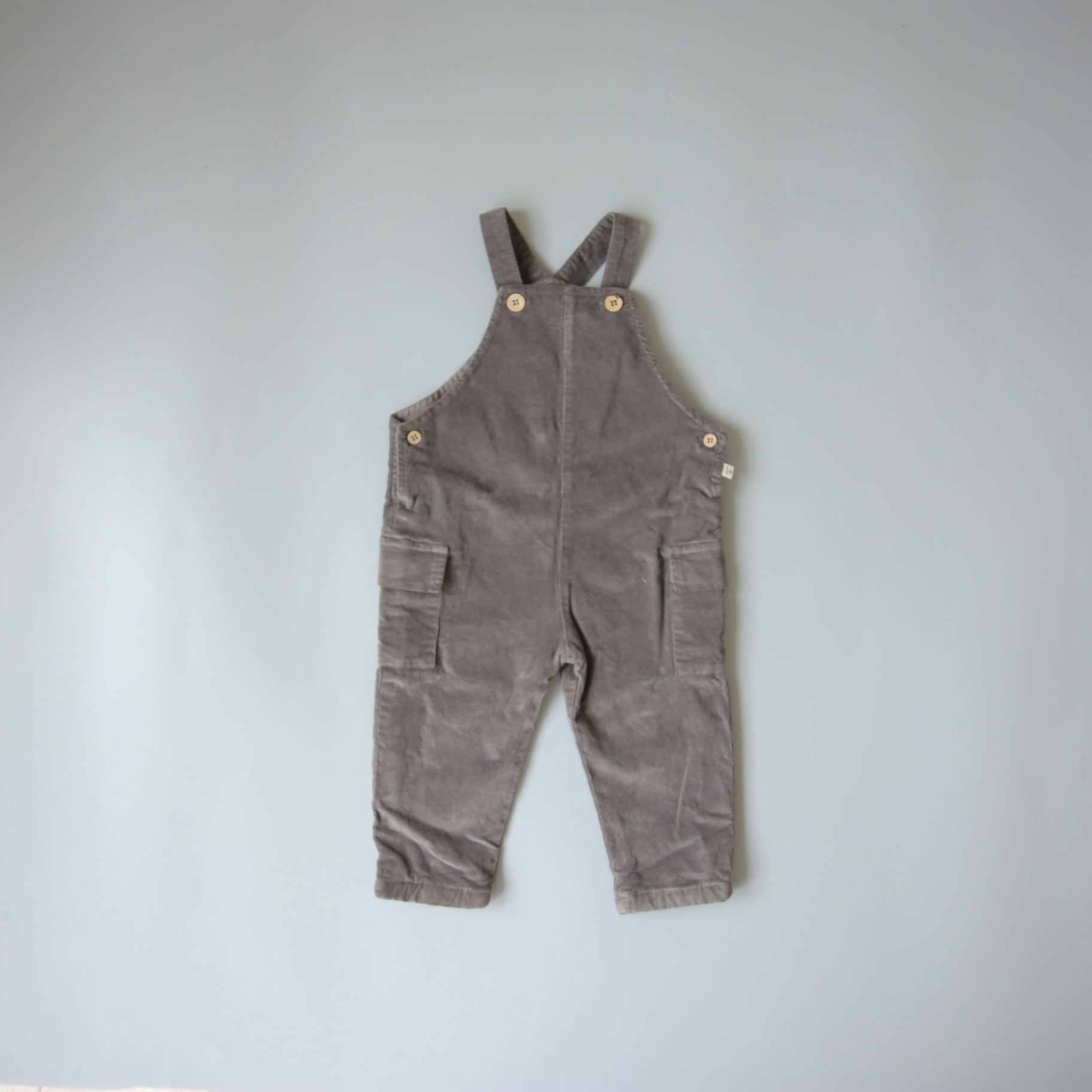 1 + in the family(ワンモアインザファミリー) / ARNAU overalls / Grey / 12M・24M