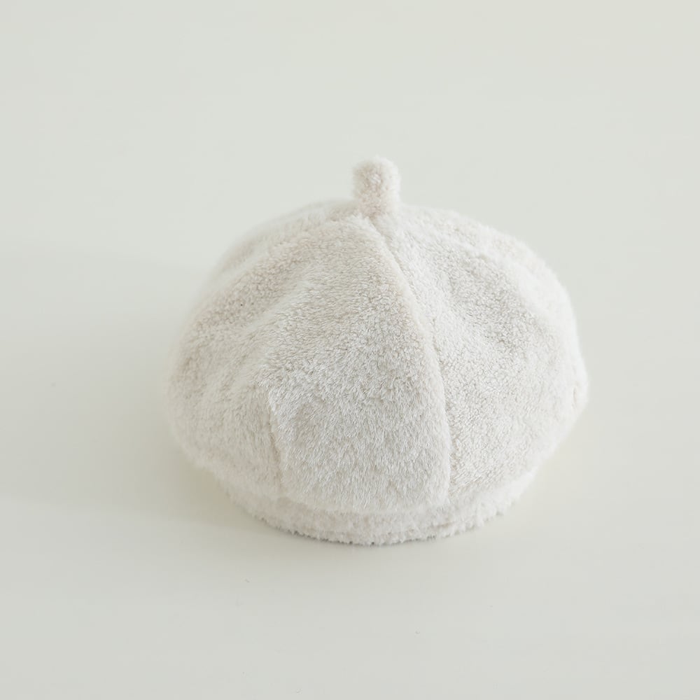 もこもこベレー帽