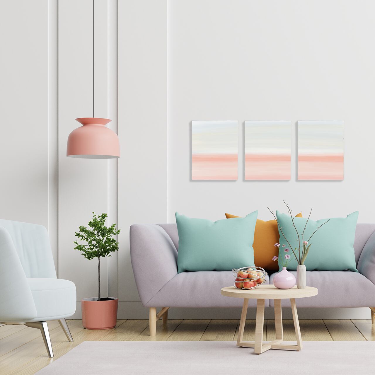 CS003/F3/選べる3枚組/キャンバスアート | LINSL（リンスル