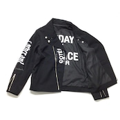 最高級ギャバウール リメイクライダースジャケット WOOL REMAKE RIDERS JACKET BLACK 【 rd105】