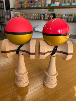 Cereal Kendama  POKE GOLD  Hybrid-2 shape