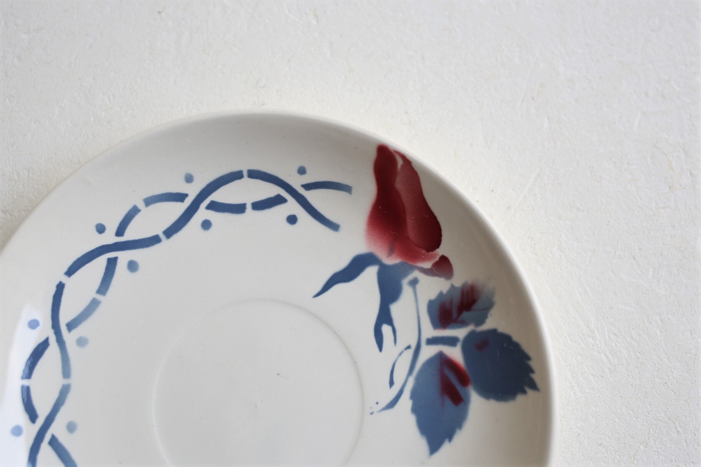 フランス アンティーク サルグミンヌ パニエ皿