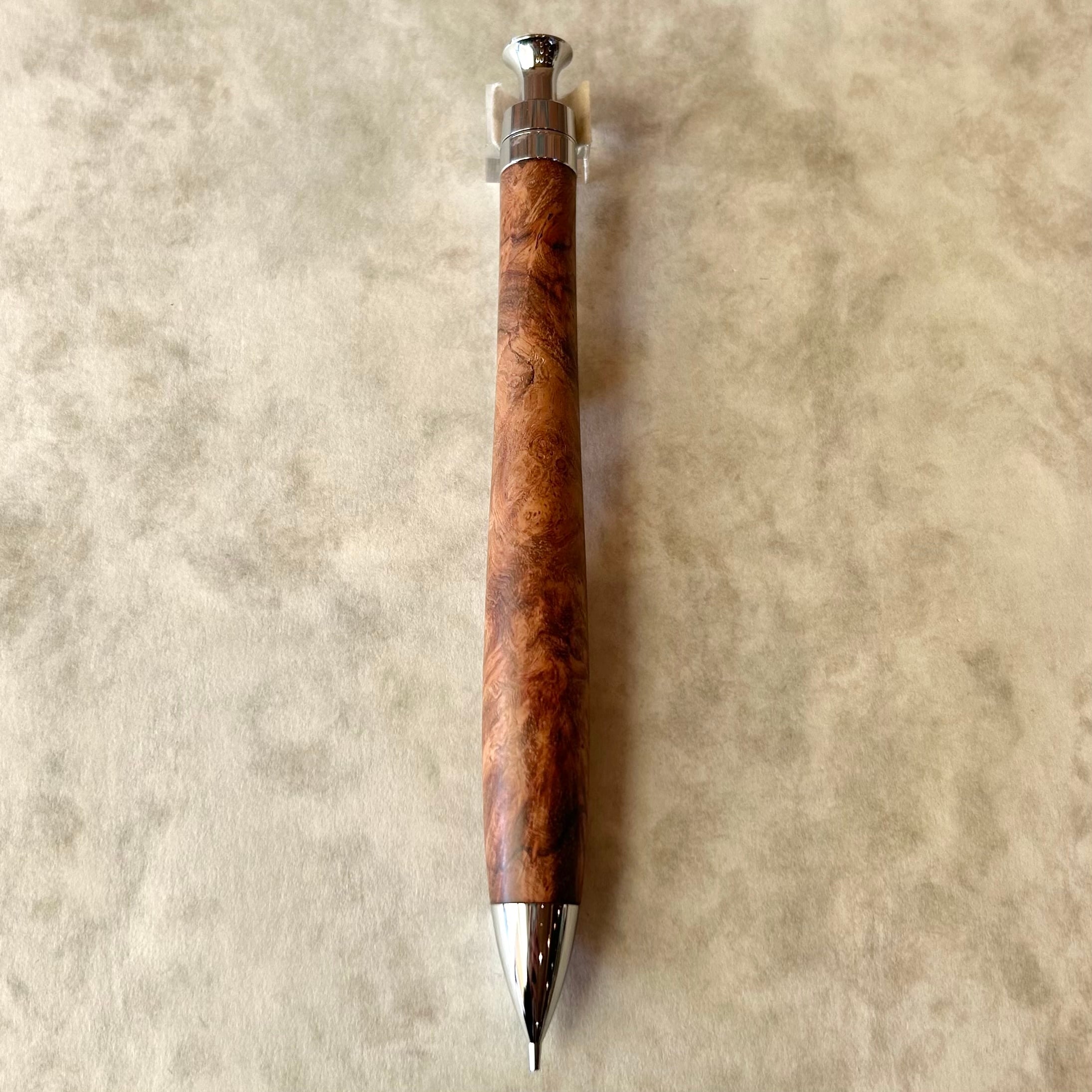こぶた工房【ローズウッド瘤 特上杢】 ボールペン換装可 | ペンネジューク