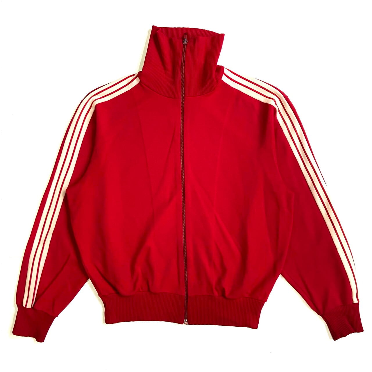 70年代 ユーゴスラビア製 adidas アディダス ハイネック ハーフジップ  