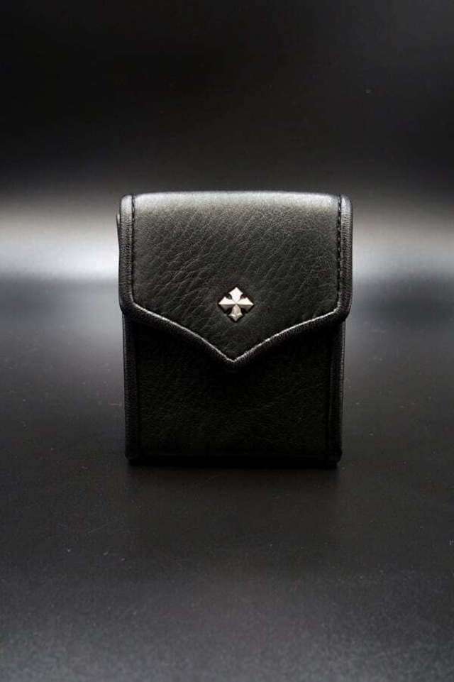 Small Rich Coin Case1/Baby calf Black  RizardHead