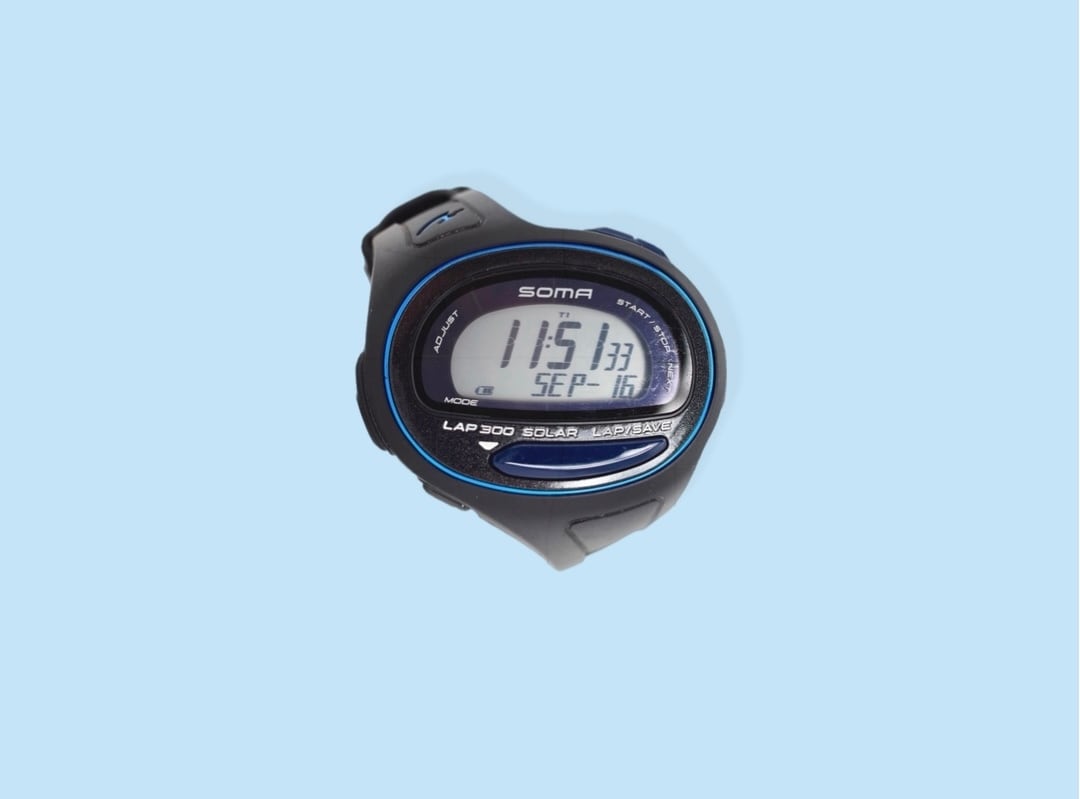 SEIKO SOMA WJ20-4000 SOLAR DIGITAL WATCH