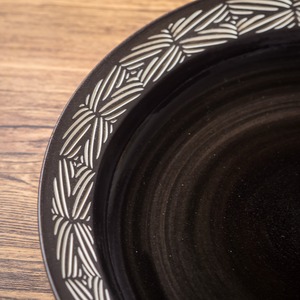 Rim Plate Kukka 24cm（ 8寸皿・リムプレート・大皿）／若生沙耶香