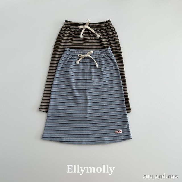 取寄:ELLYMOLLY シャドウロングスカート※送料無料