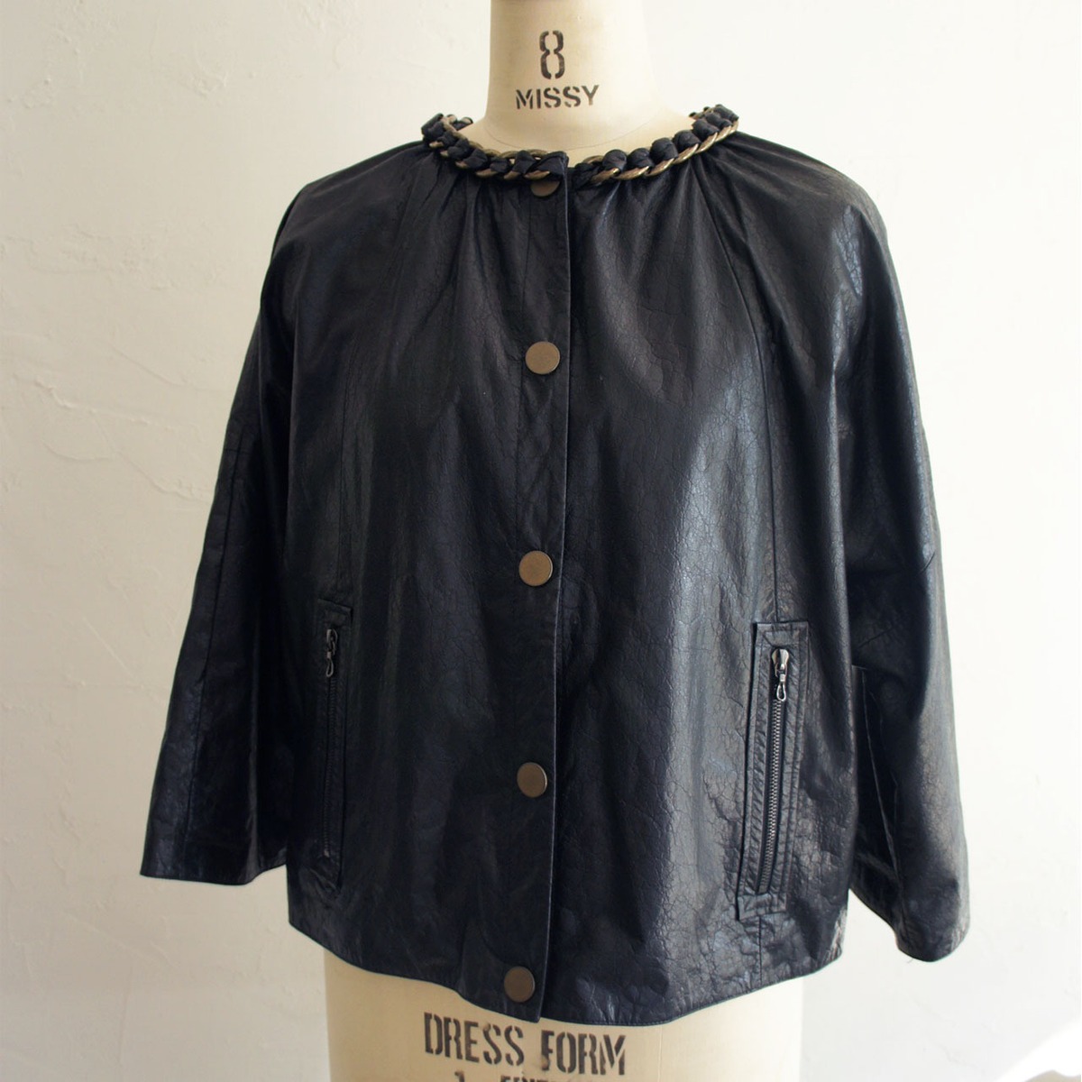 LANVIN ラムレザージャケット | 5Vintage