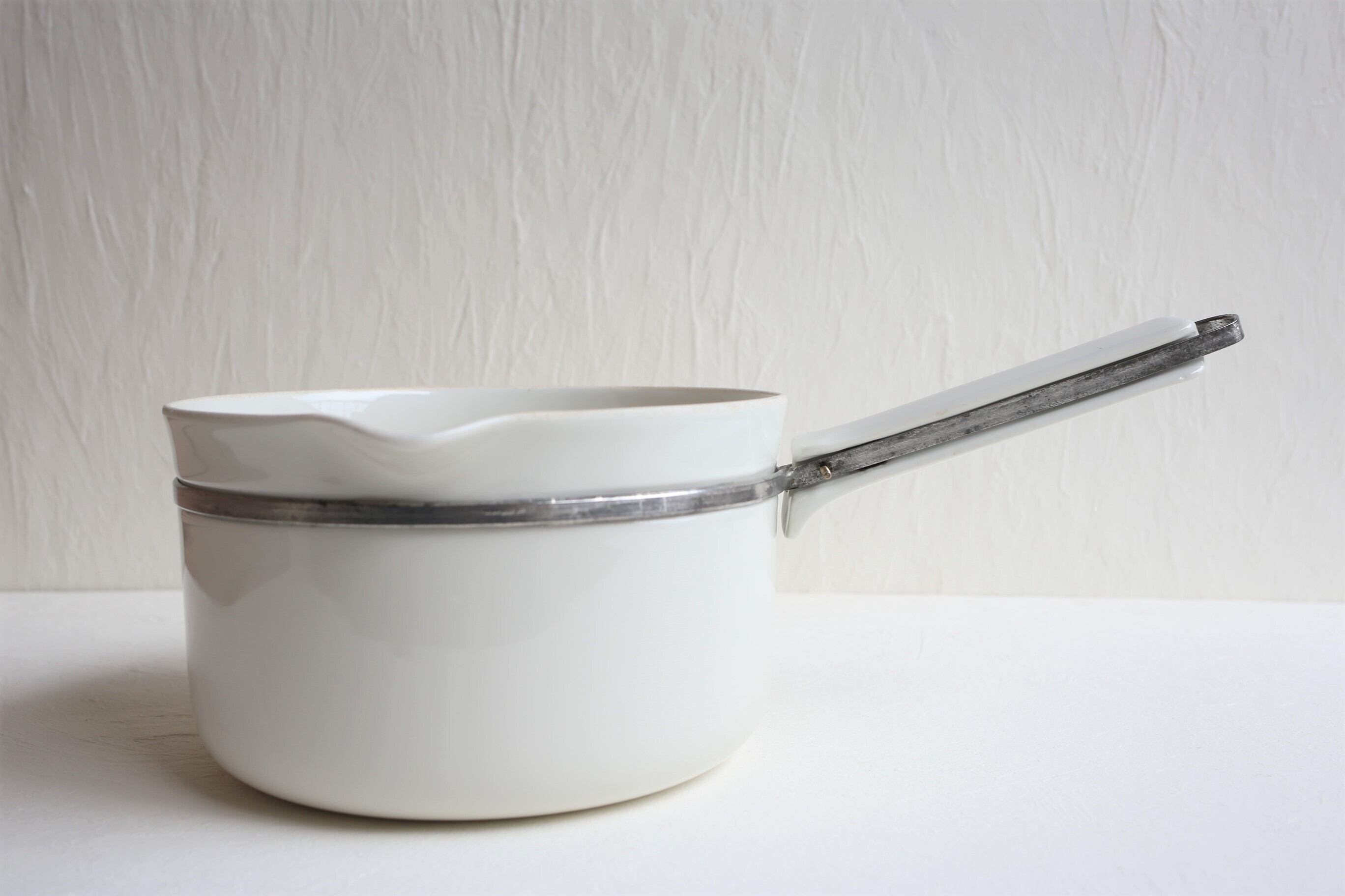 フランス アンティーク リモージュ 『ALUMINITE』 片手鍋 サイズ⑥ N--02977-6