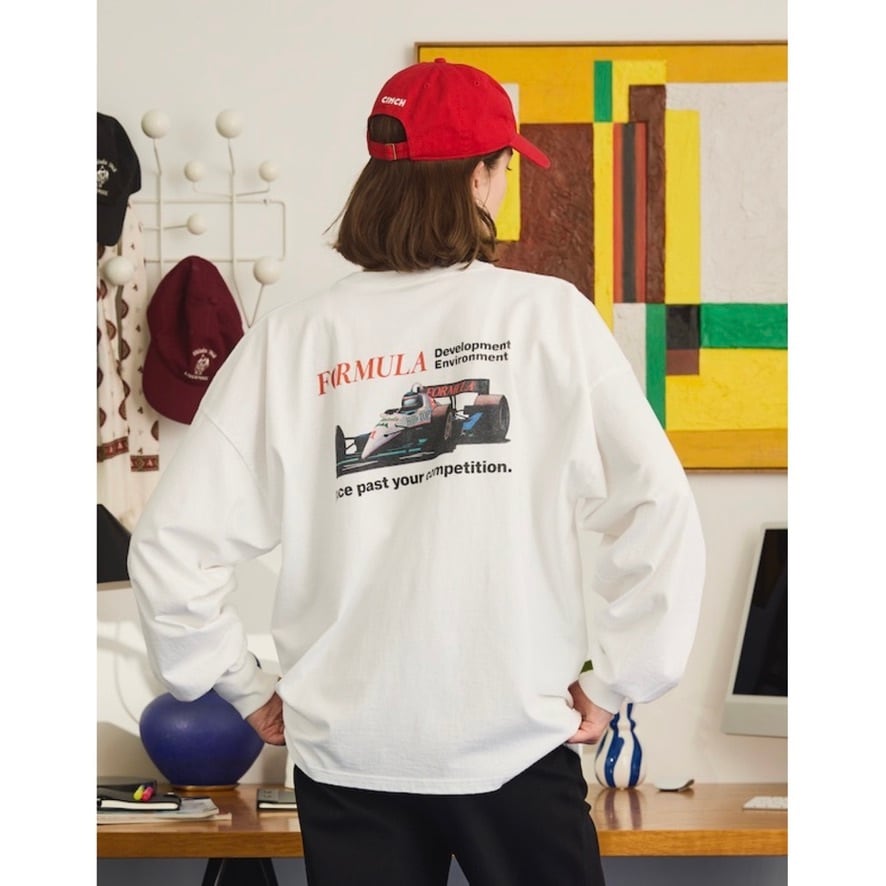 【Oblada】FORMULA ONE LONG TEE。 Oblada FORMULA ONE LONG TEE | 1F Store