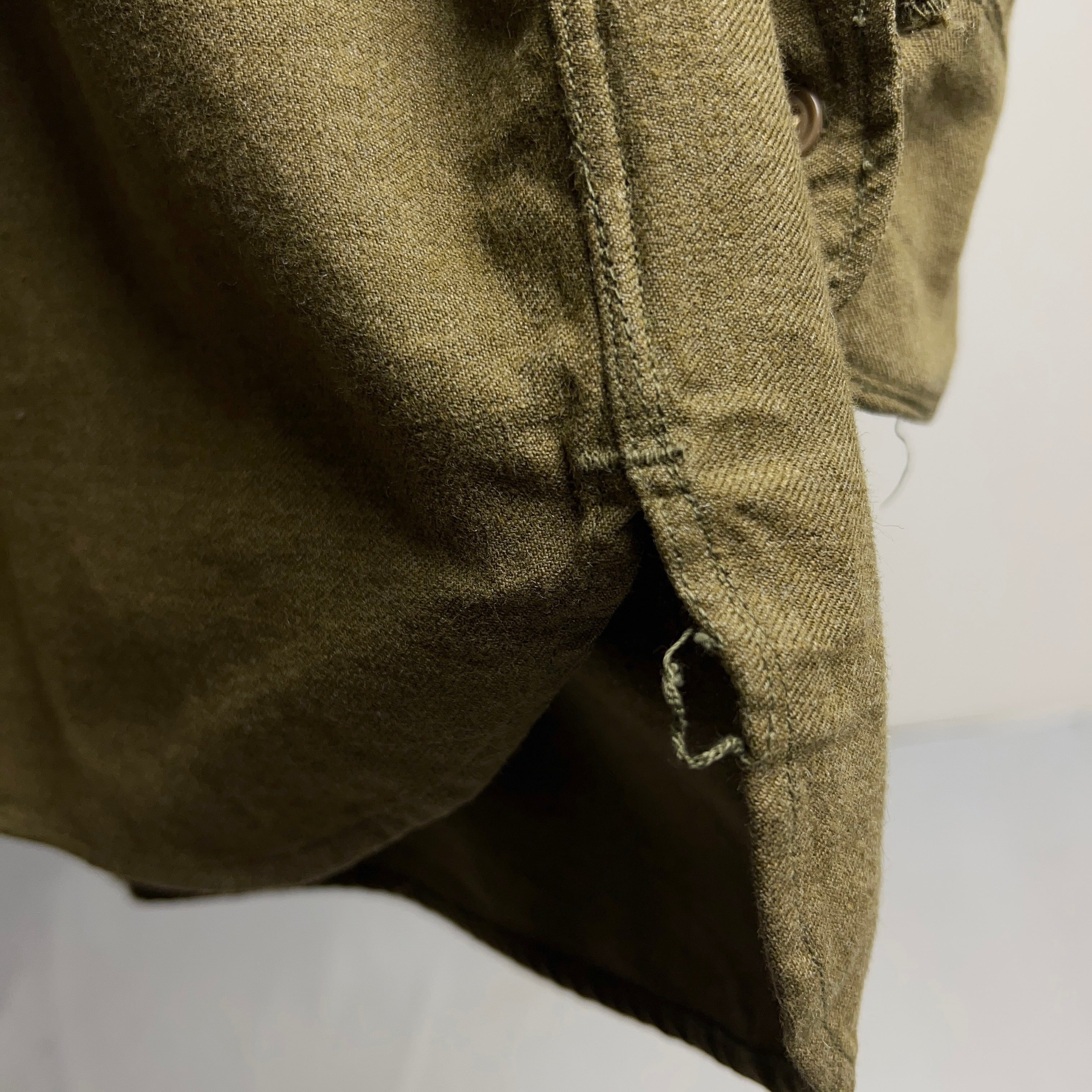 1940's U.S.ARMY MILITARY WOOL SHIRT 40年代 米軍 ミリタリー 1940's U.S.ARMY MILITARY WOOL SHIRT 40年代 米軍 ミリタリー