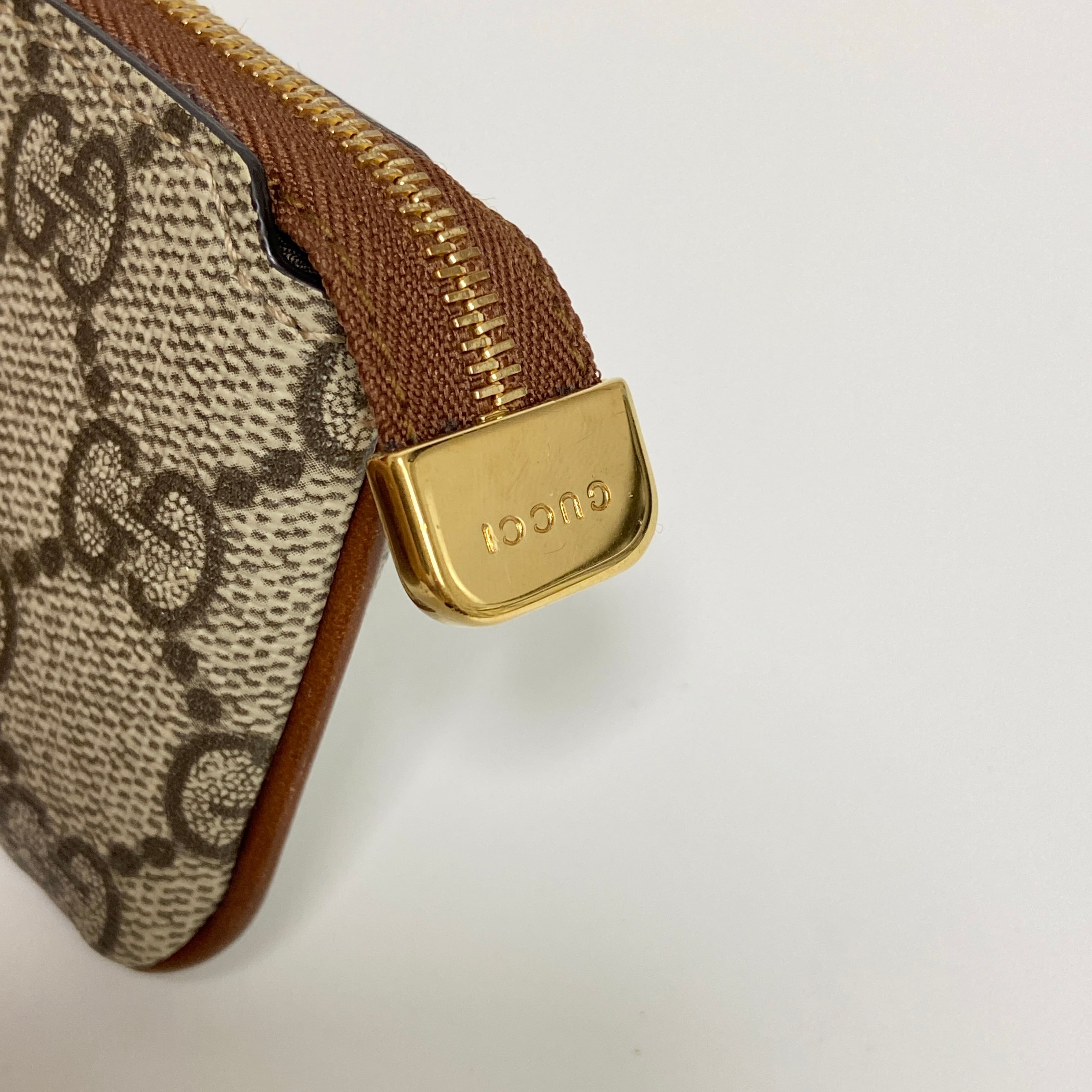 GUCCI グッチ 447964 GGスプリーム キーリング付コインケース