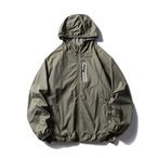 Full Zip Design Oversized Hoodie ◇5color H0684