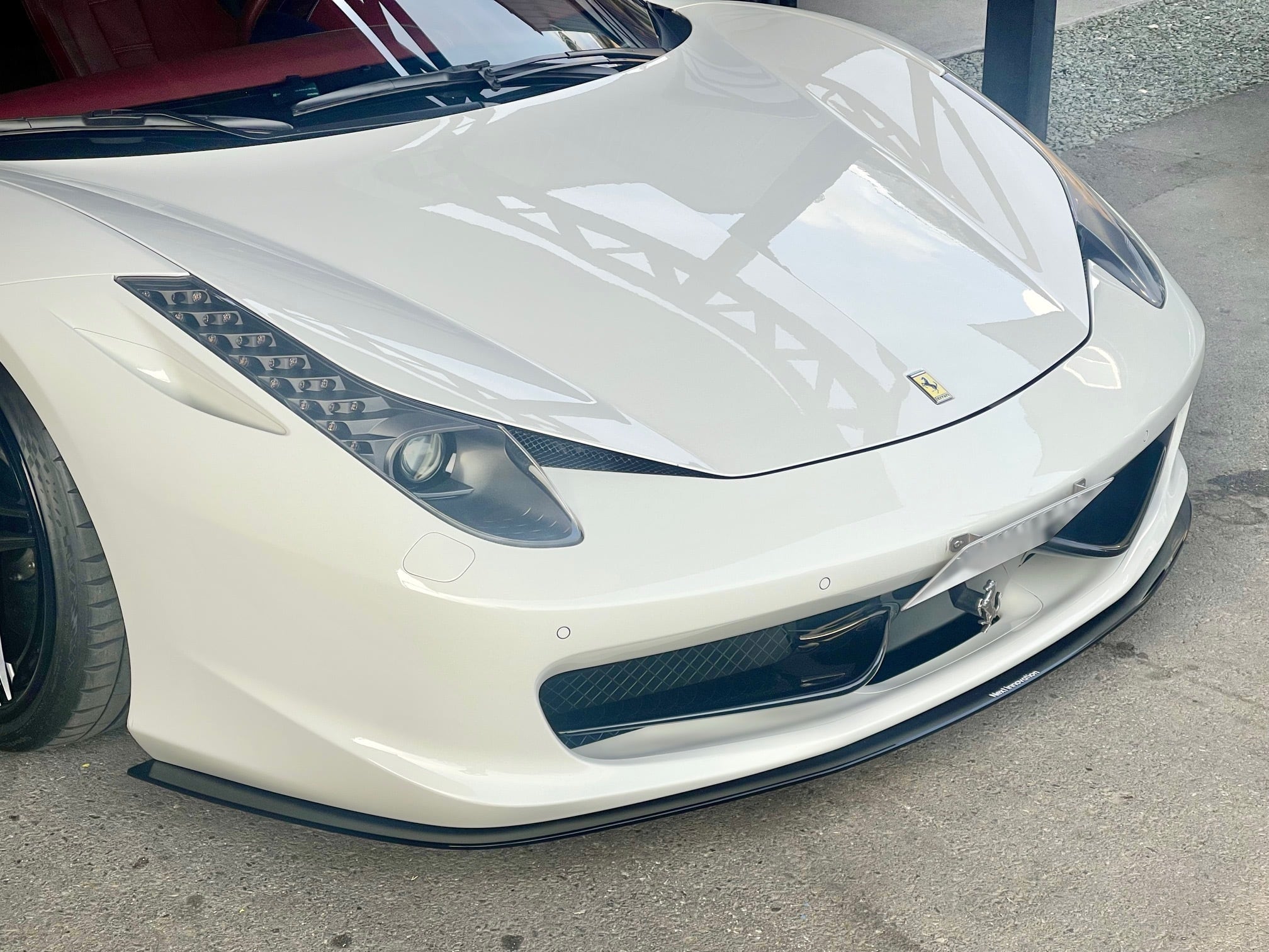 Next innovation フロントアンダースポイラー フェラーリ 458イタリア