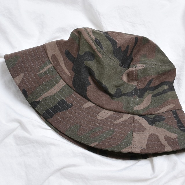 カモフラバケットハット