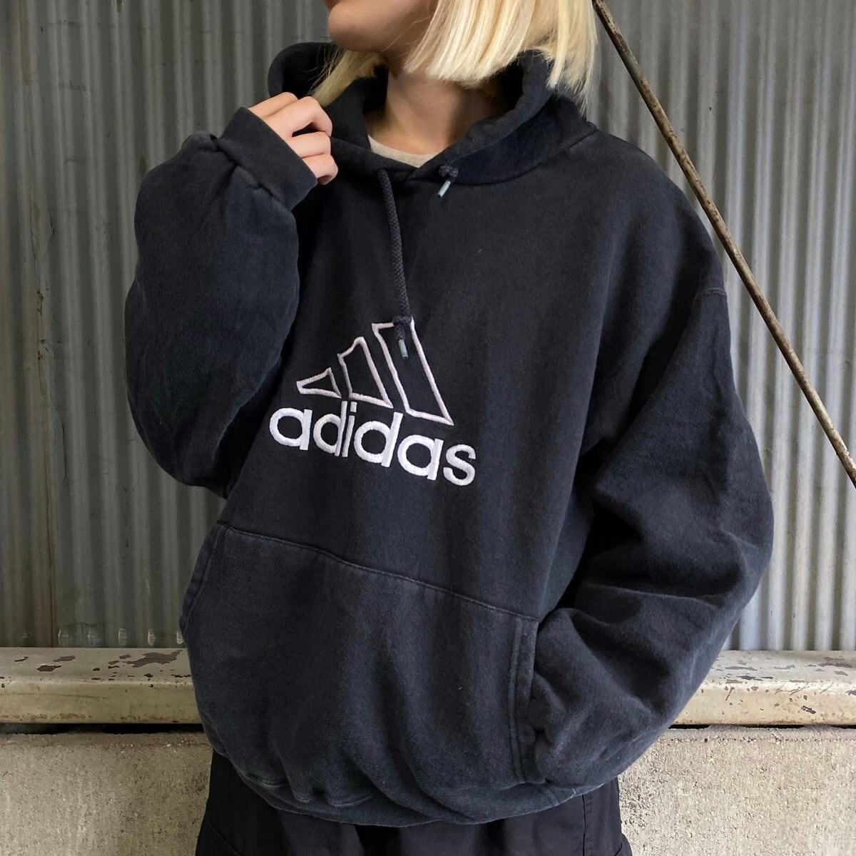 90s vintage adidas Originals アディダス パーカー - スウェット