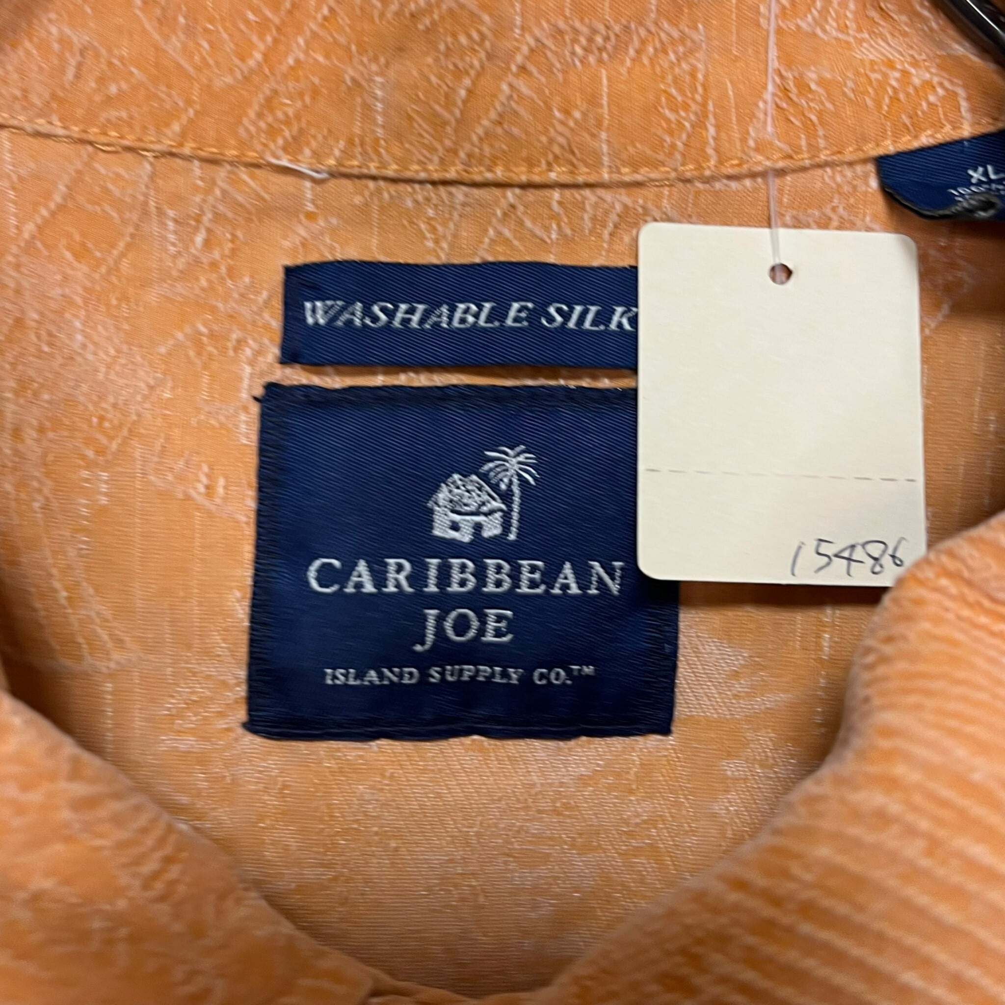 CARIBBEAN JOE 半袖シルクシャツ XL シルク100% | 古着屋OLDGREEN