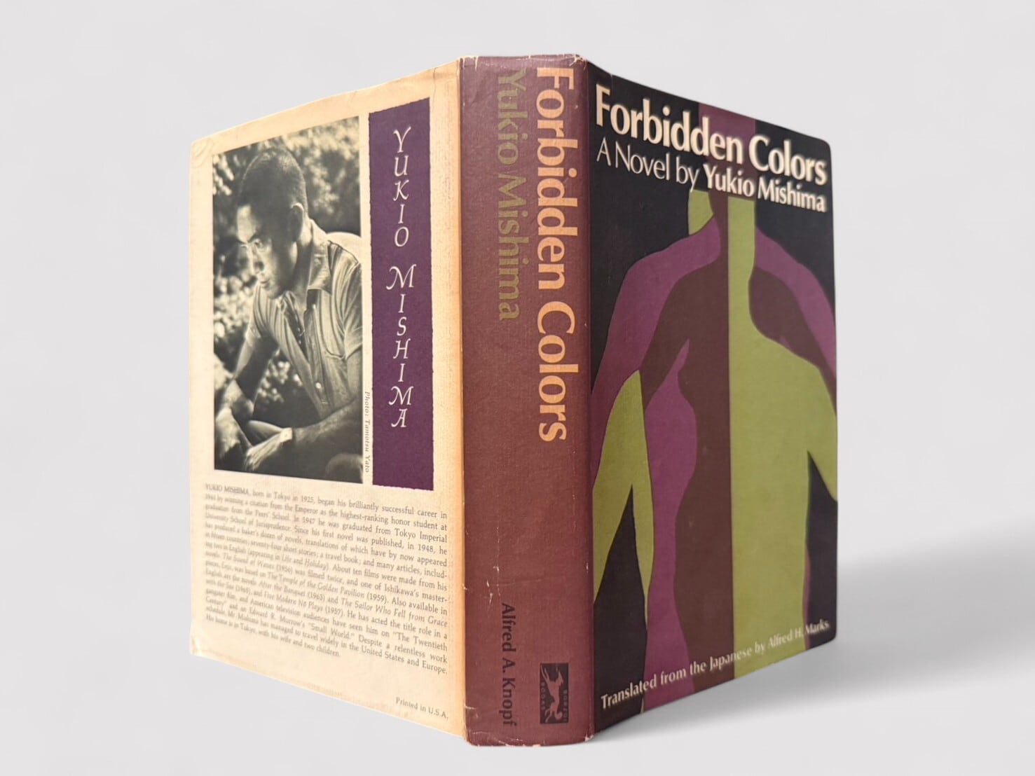 SJ593】【FIRST U.S EDITION】Forbidden Colors(1968) / Yukio Mishima
