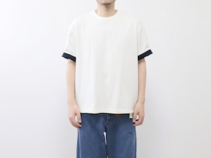MILITARY / US NAVY リバーシブルTee - NATURAL×NAVY