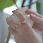 teras リング / K18(YG)