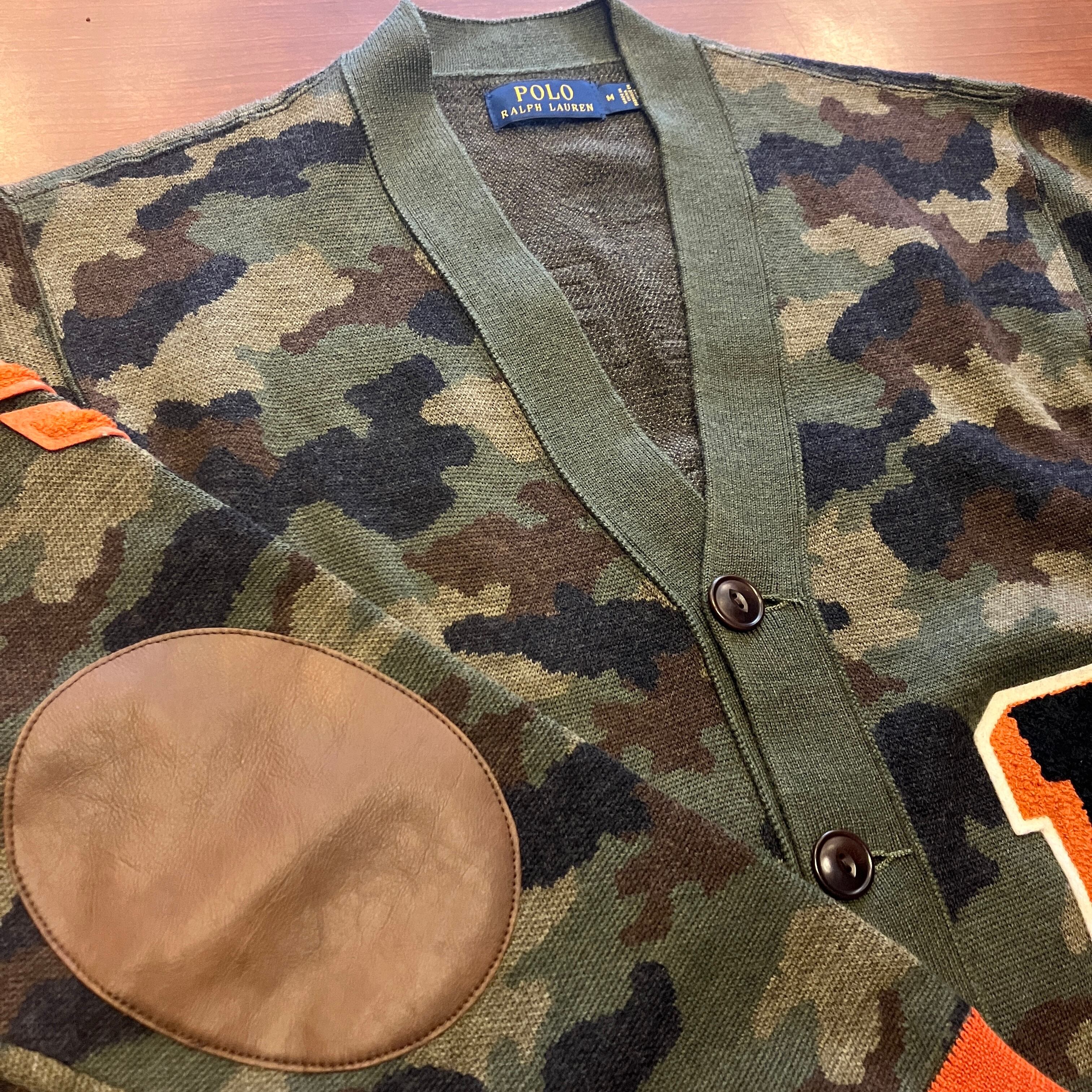 RALPH LAUREN WAPPEN CAMO CARDIGAN TIGER | safarionline