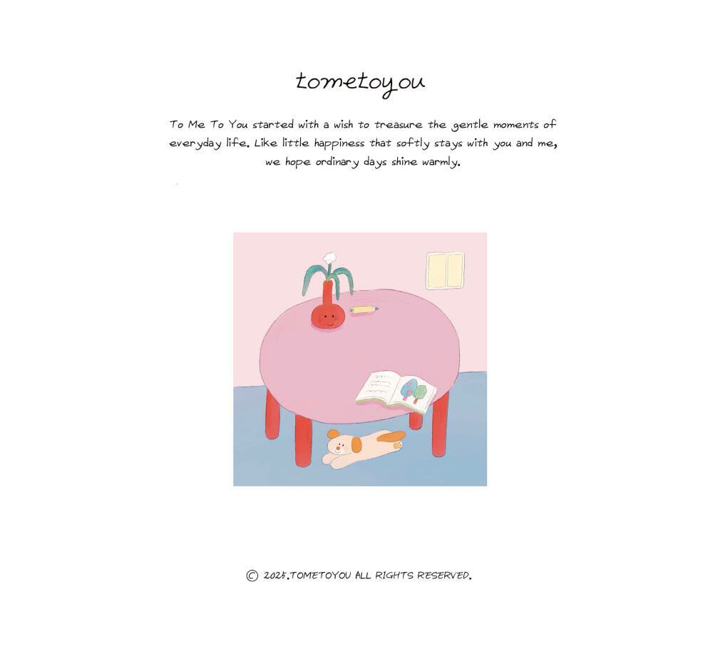 tometoyou】メモ帳 식탁 | 韓国文具・雑貨 kaulcoffee.studio