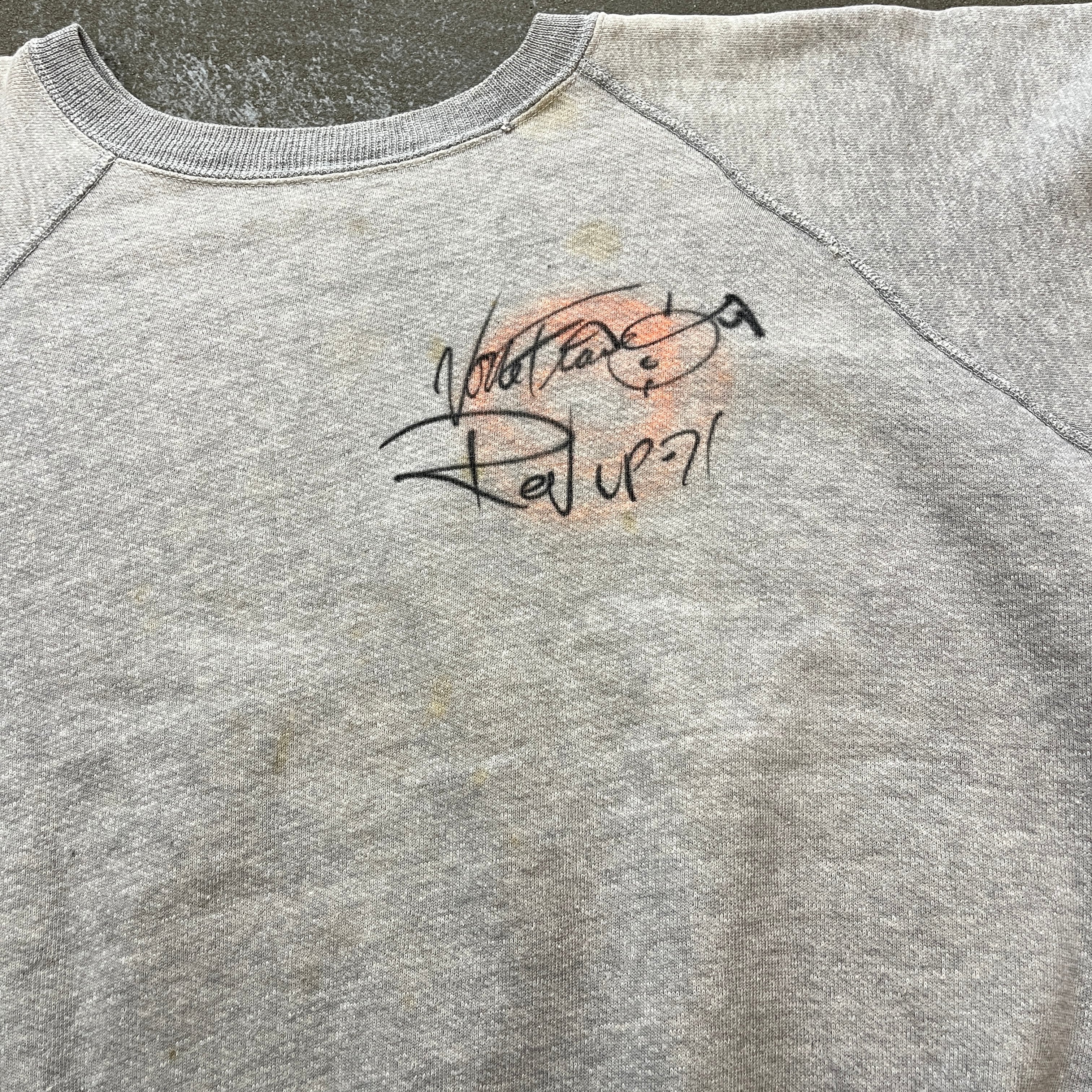 60s Air Brush Design Sweat Shirt Printed By 