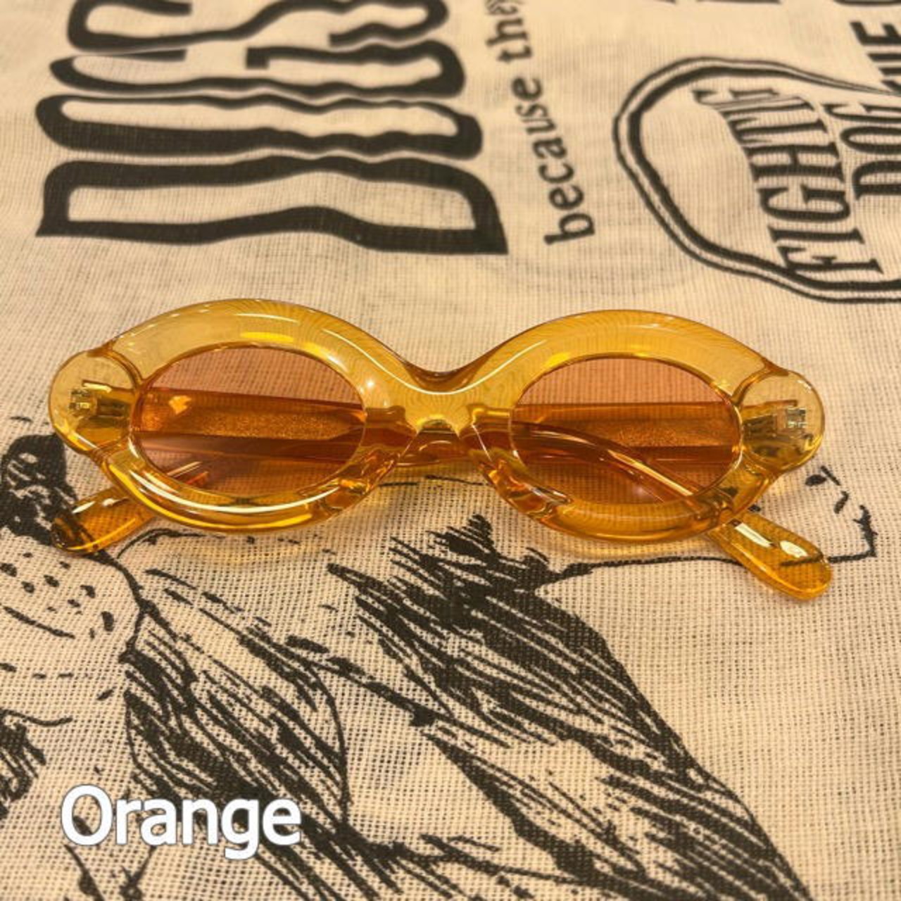 TOPANGA Accessory Retro Oval Sunglasses 6Type レトロオーバルサングラス　Sunglasses　サングラス　オーバル　レトロ