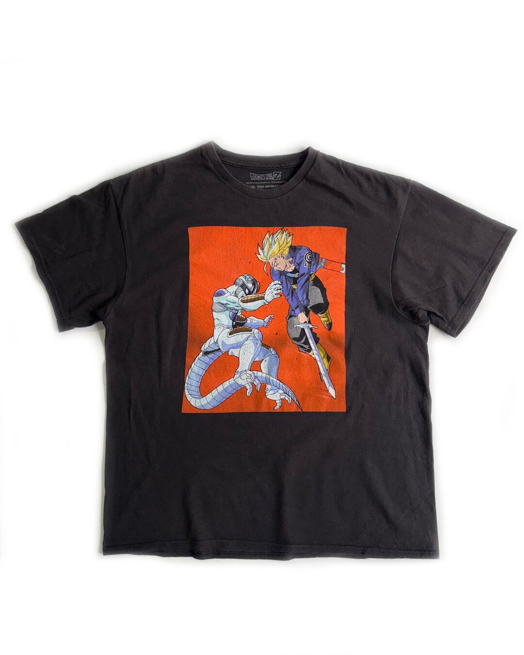 t*o様 ドラゴンボールZ 未来トランクスVSメカフリーザ Tシャツ 00's USED］ “ DRAGON BALL Z ドラゴン ボール Z/ トランクス vs フリーザ