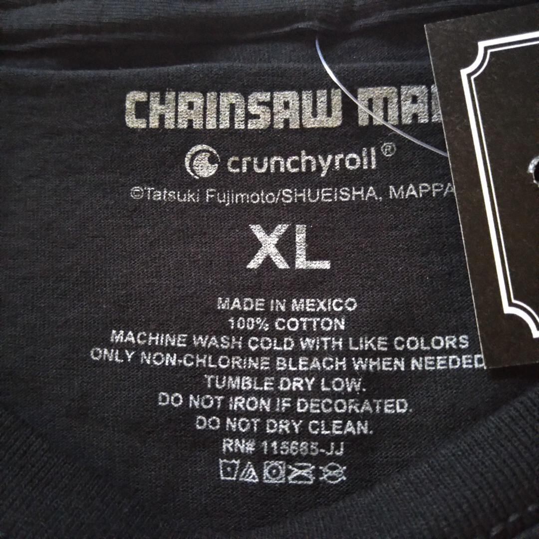チェンソーマン Tシャツ XLサイズ 黒 ポチタ アニメTシャツ 新品
