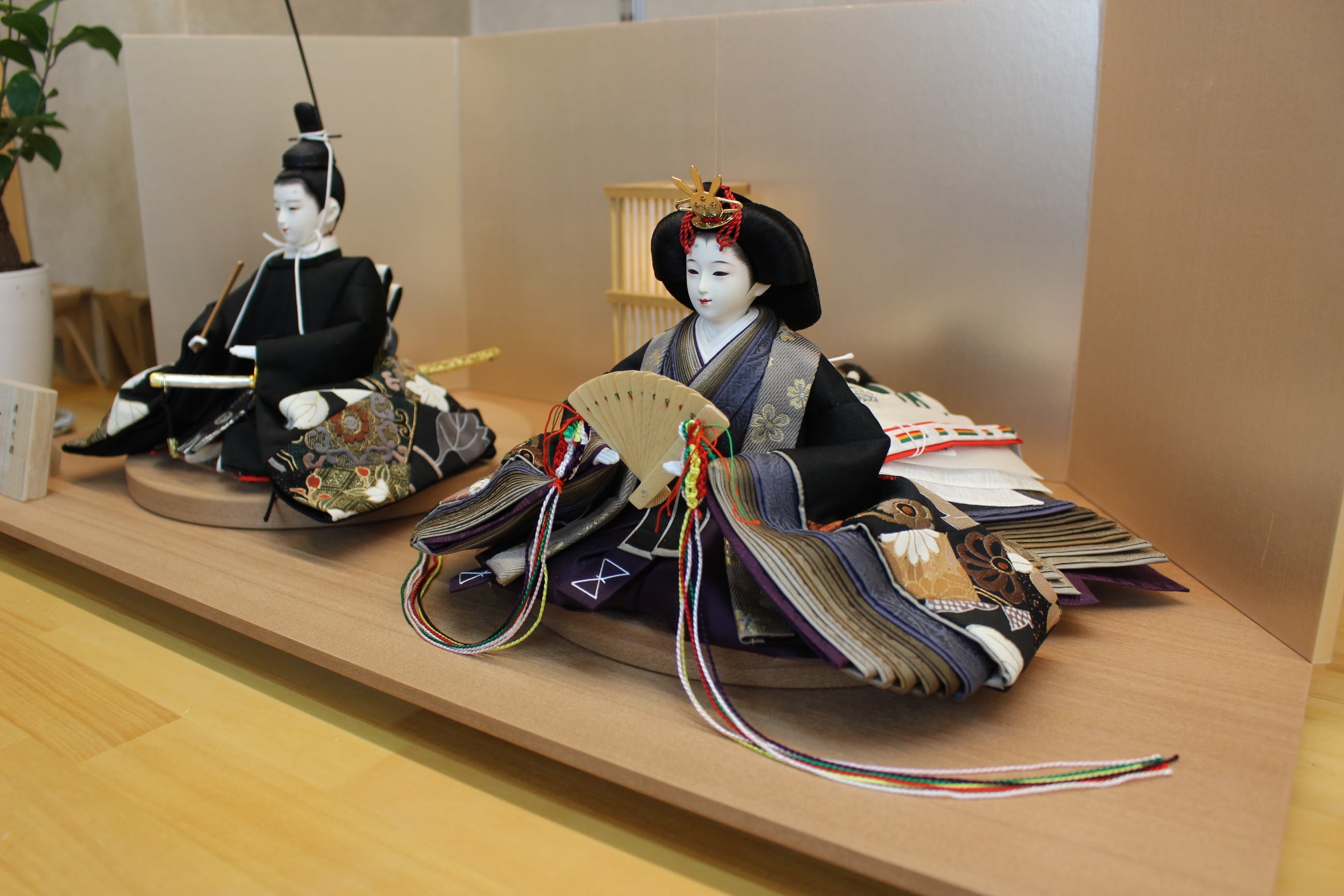 雛人形 Fantaisie/夢 清水久遊作 正絹「切嵌」限定一点物親王