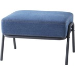 サージ オットマン スチール 粉体塗装 ポケットコイル ポリエステル