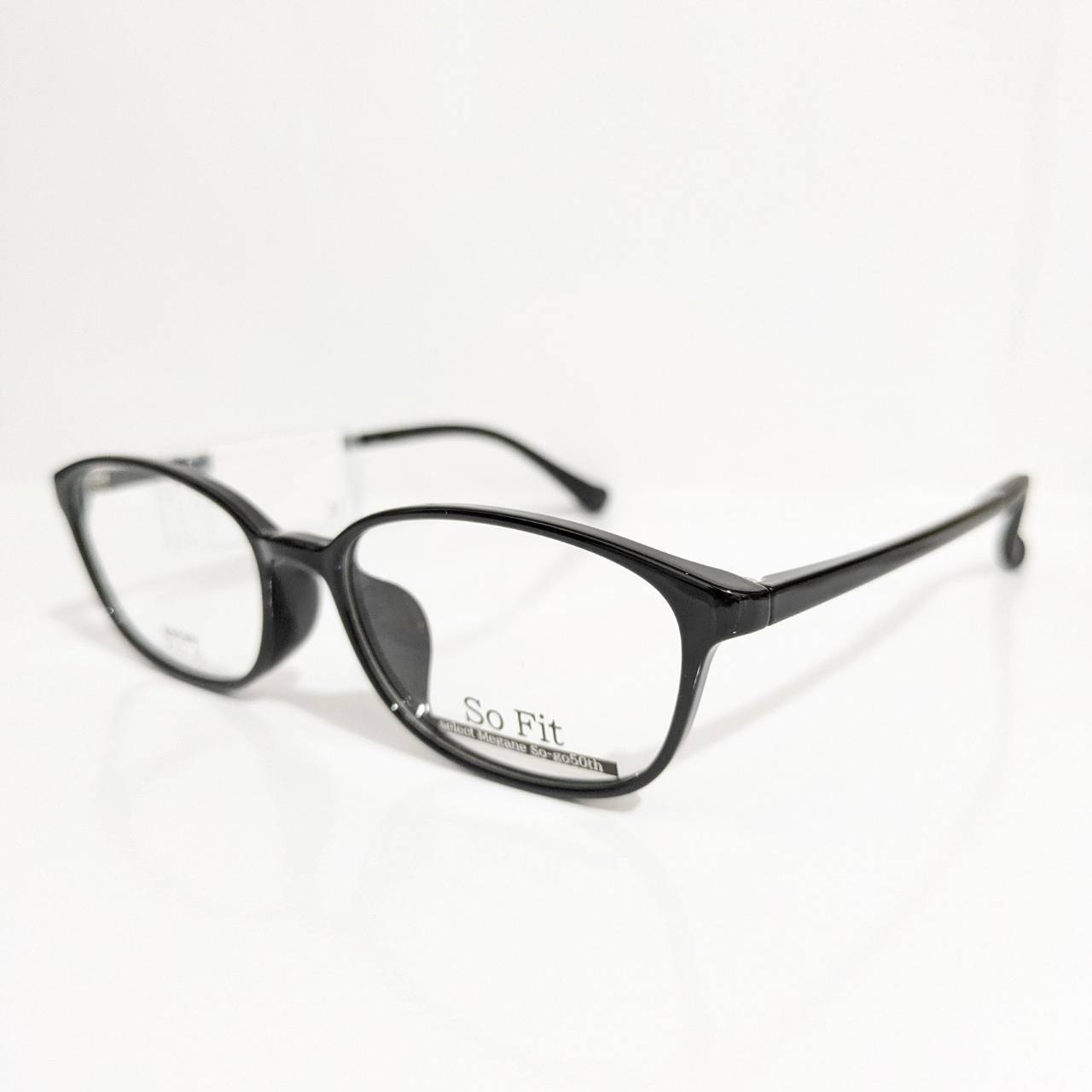 【SoFit】スクエアセルフレーム ブラック