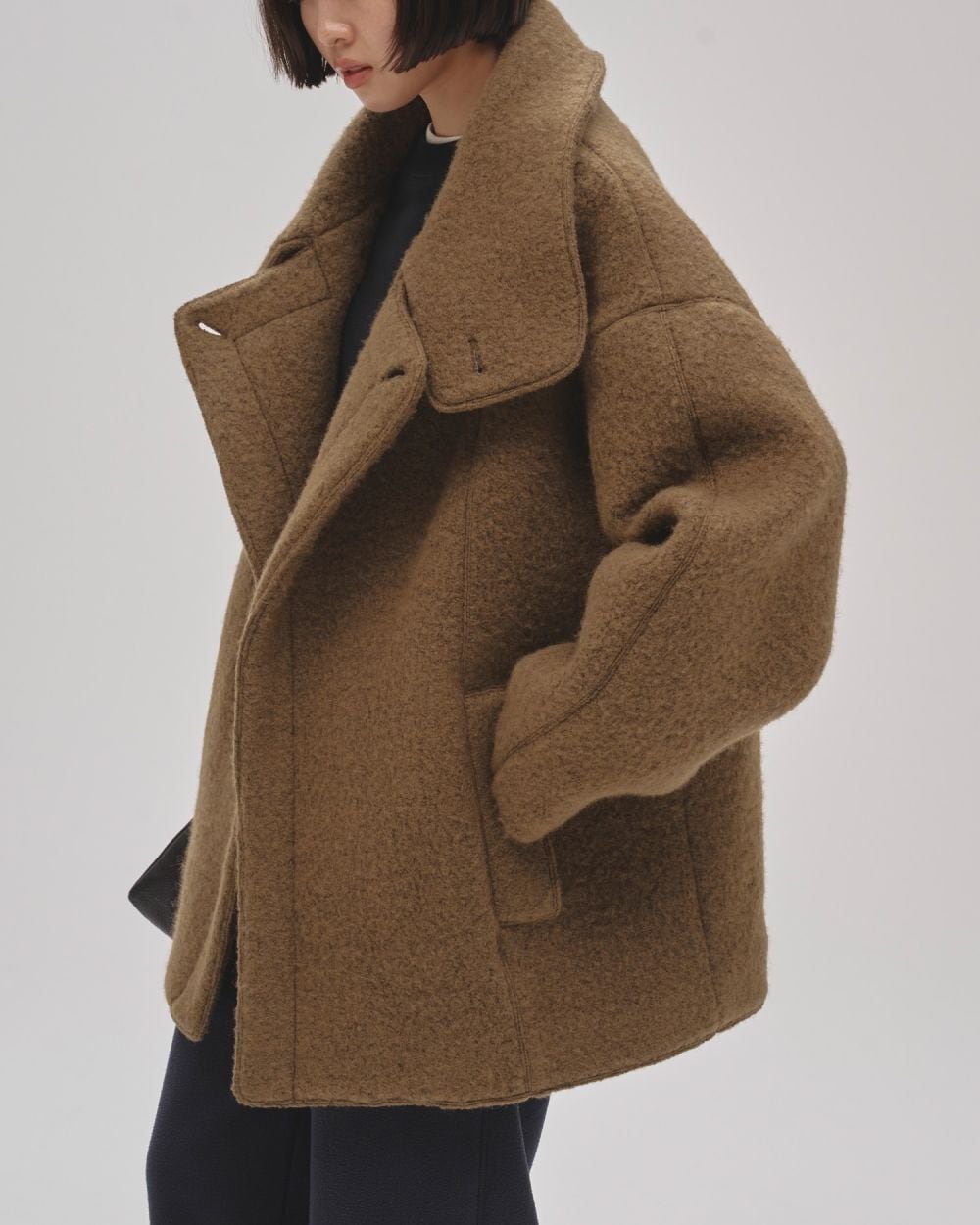 TODAYFUL トゥデイフル Standcollar Boucle Jacket 12520002 | ANERCA