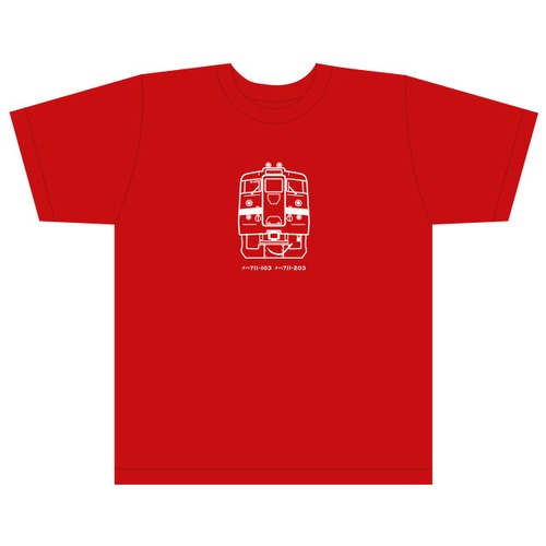 クハ711  Tシャツ　タイプC