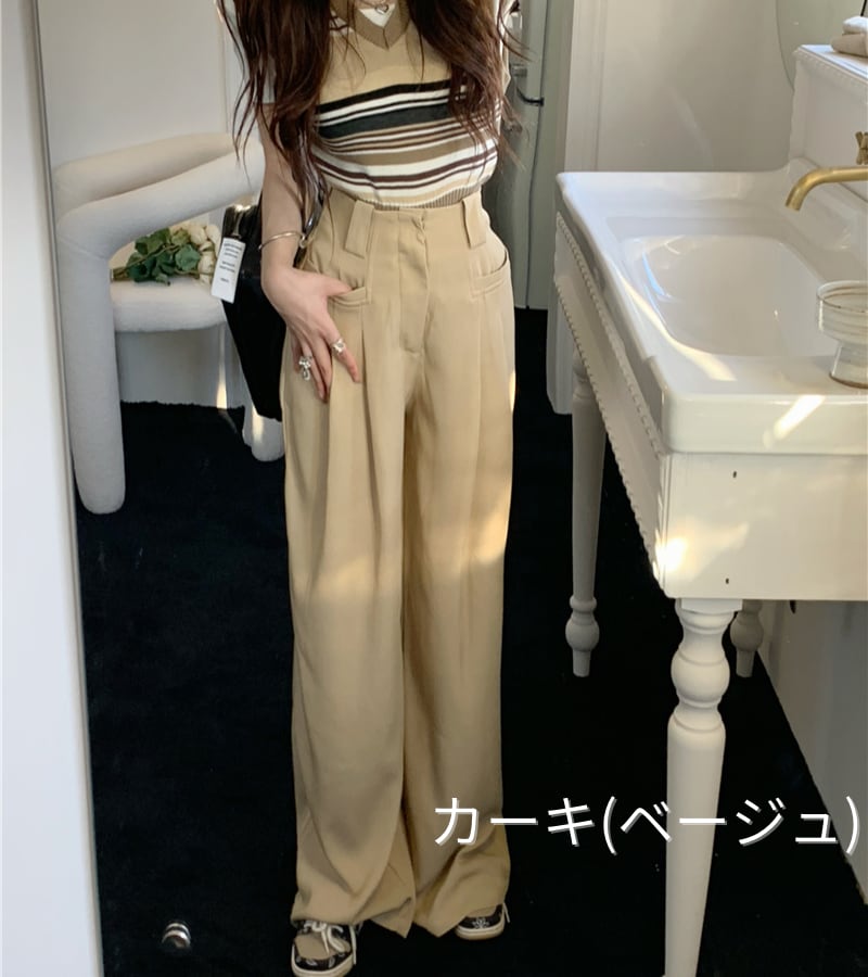 激安大特価！】【激安大特価！】アメリ 日本製 ハイウエスト タック