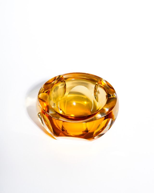 Irregularly shaped ashtray