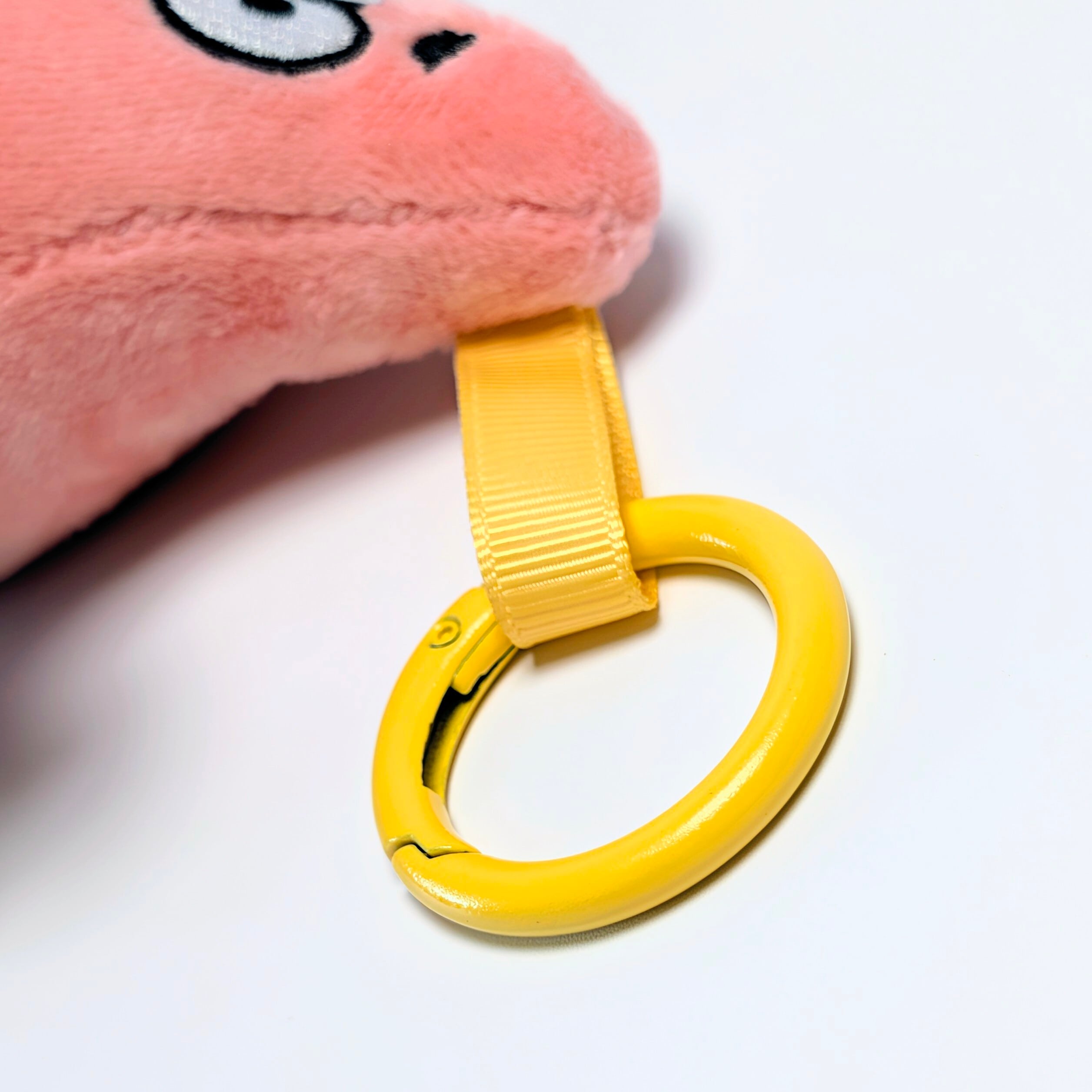 【 SpongeBob SquarePants ( スポンジボブスクエアパンツ ) 】パトリック ぬいぐるみキーホルダー / プラッシュキーホルダー / マスコット〚アメリカン雑貨 アメトイ〛