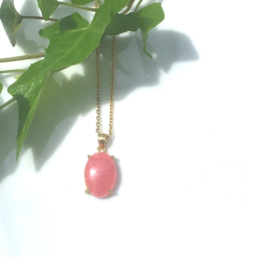 【一点物】✦⋆.·Eternal Rose ─ インカローズの14kgfネックレス⋆.·StarFlowerGallery