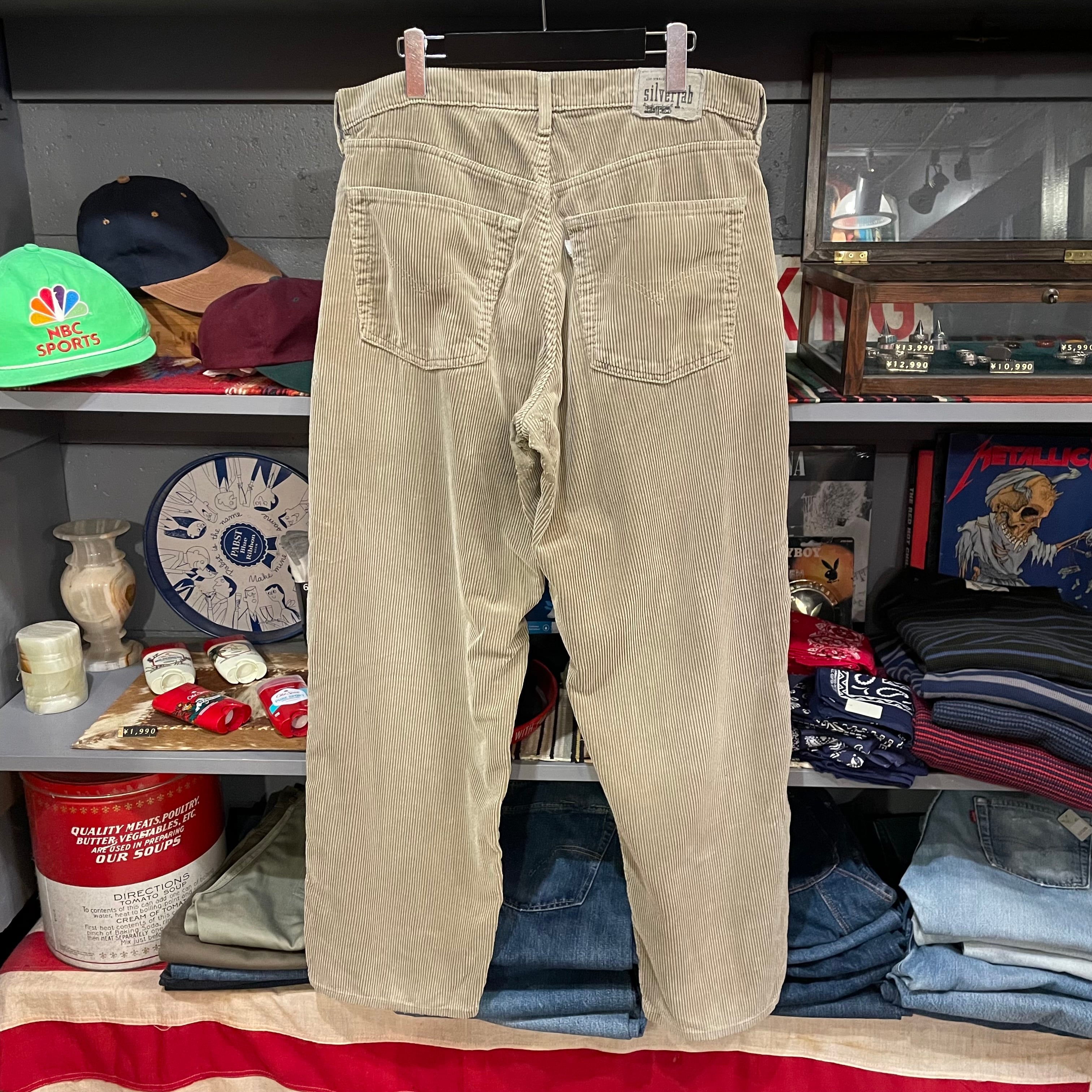 Levi's silver tab corduroy baggy pants