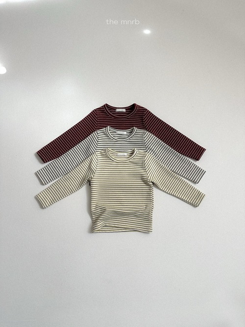 minirobe［取寄］yoyo stripe dangara tee 26winter
