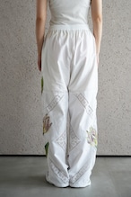 vintage lace pants red tulip
