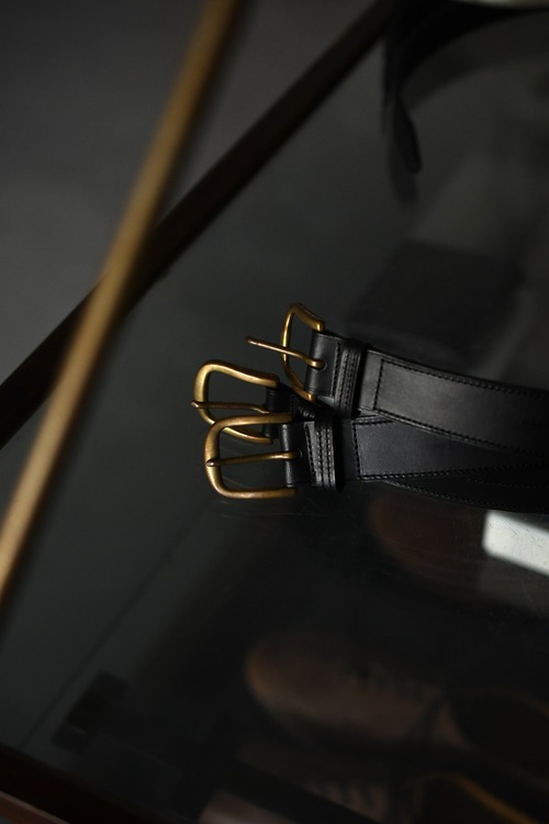 Jodhpurs Belt - Buttero Calf × Black