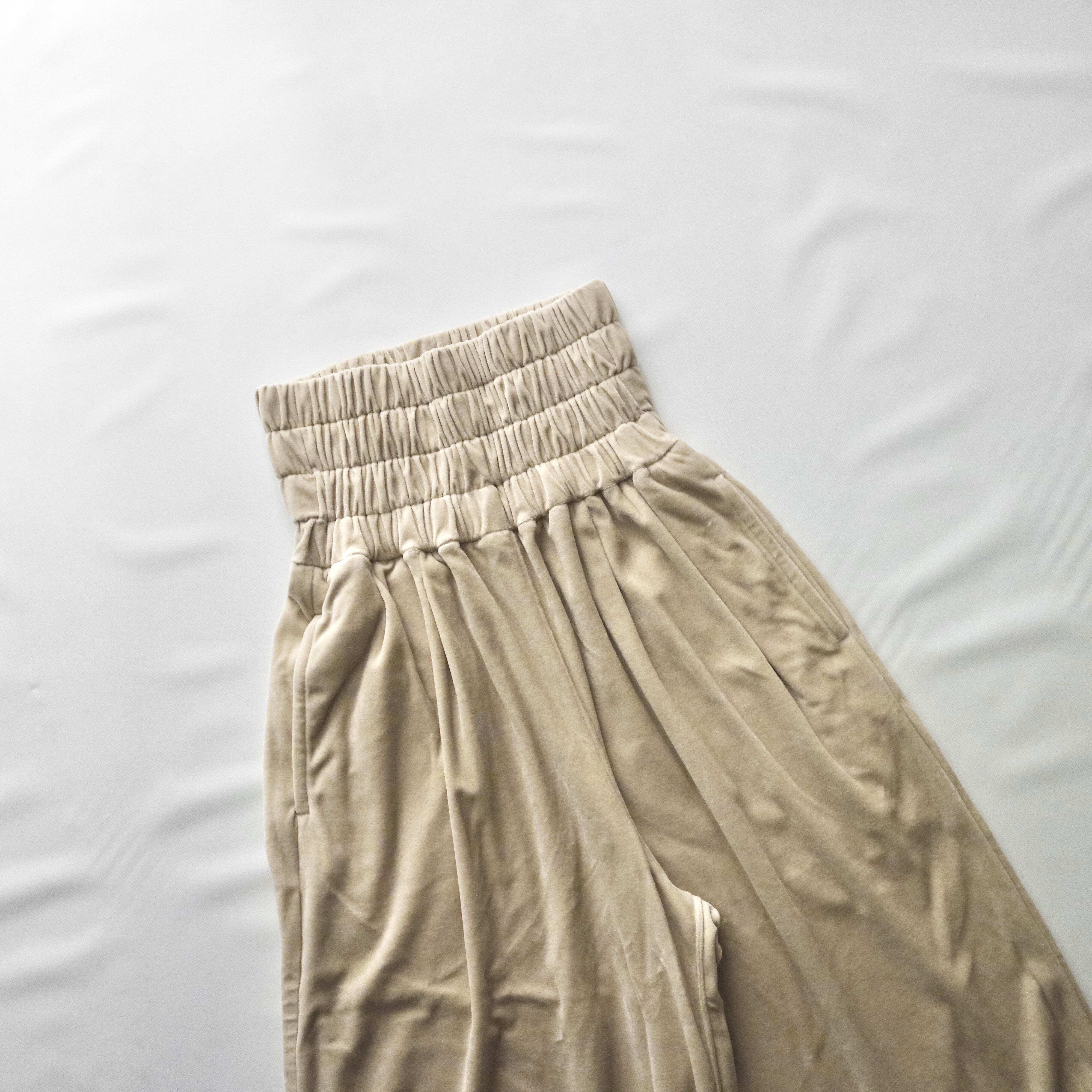 HAVERSACK WOMENS ハバーサックウィメンズ】VELOUR HIGH WAIST HAVERSACK WOMENS ハバーサックウィメンズ】VELOUR HIGH WAIST